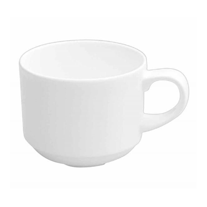 Churchill Alchemy White Stacking Tea Cups