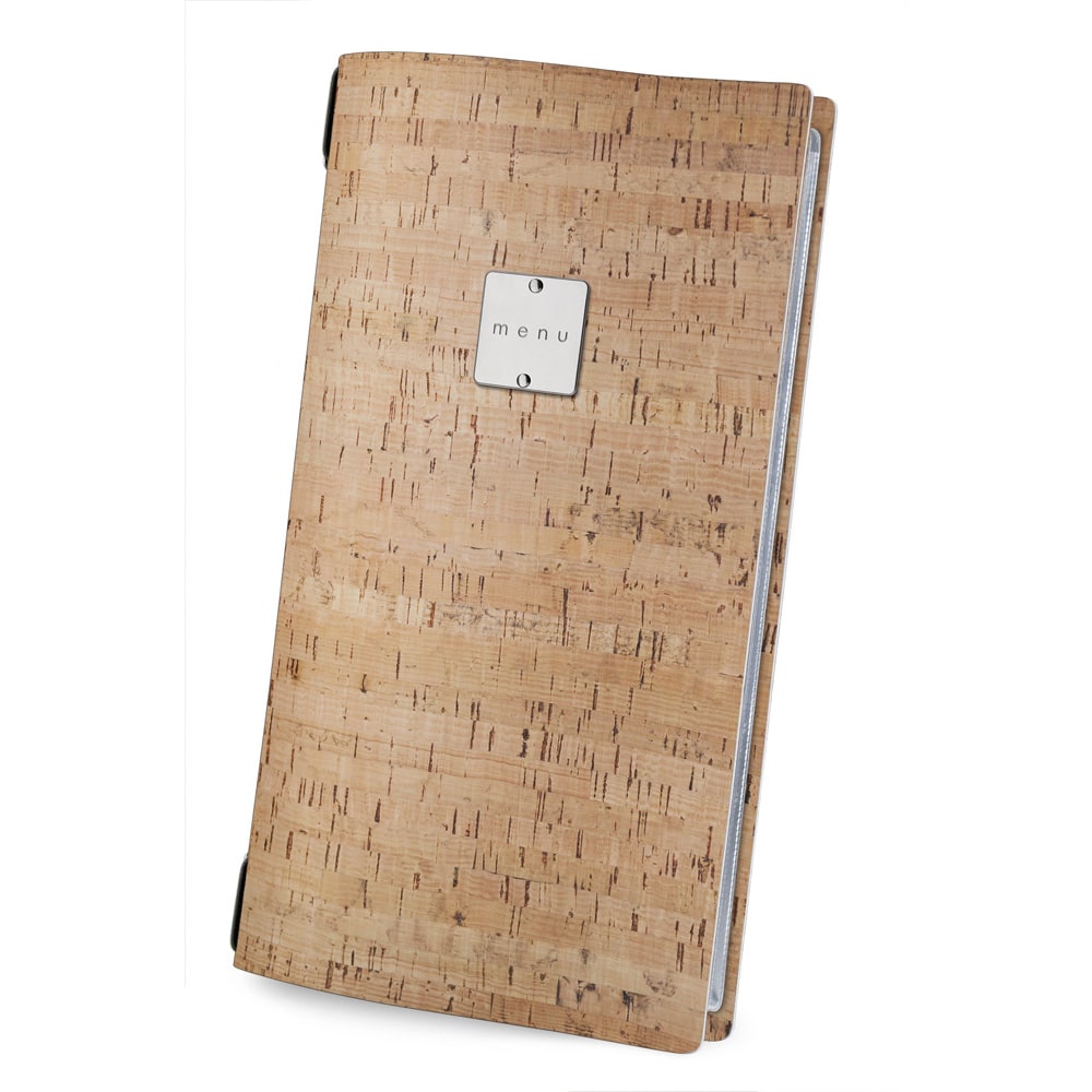 Flexible Cork 2/3 A4 Menu Cover
