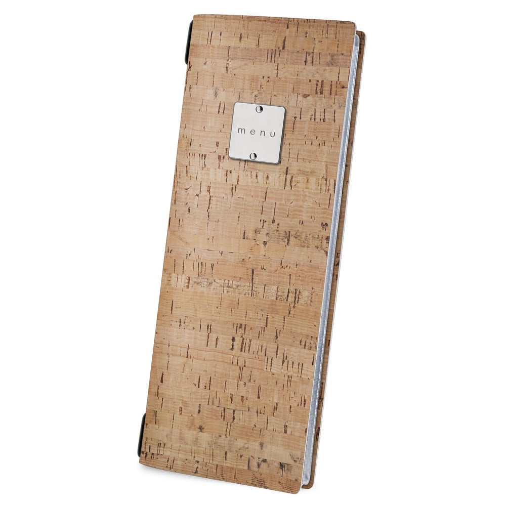 Flexible Cork 1/2 A4 Menu Cover