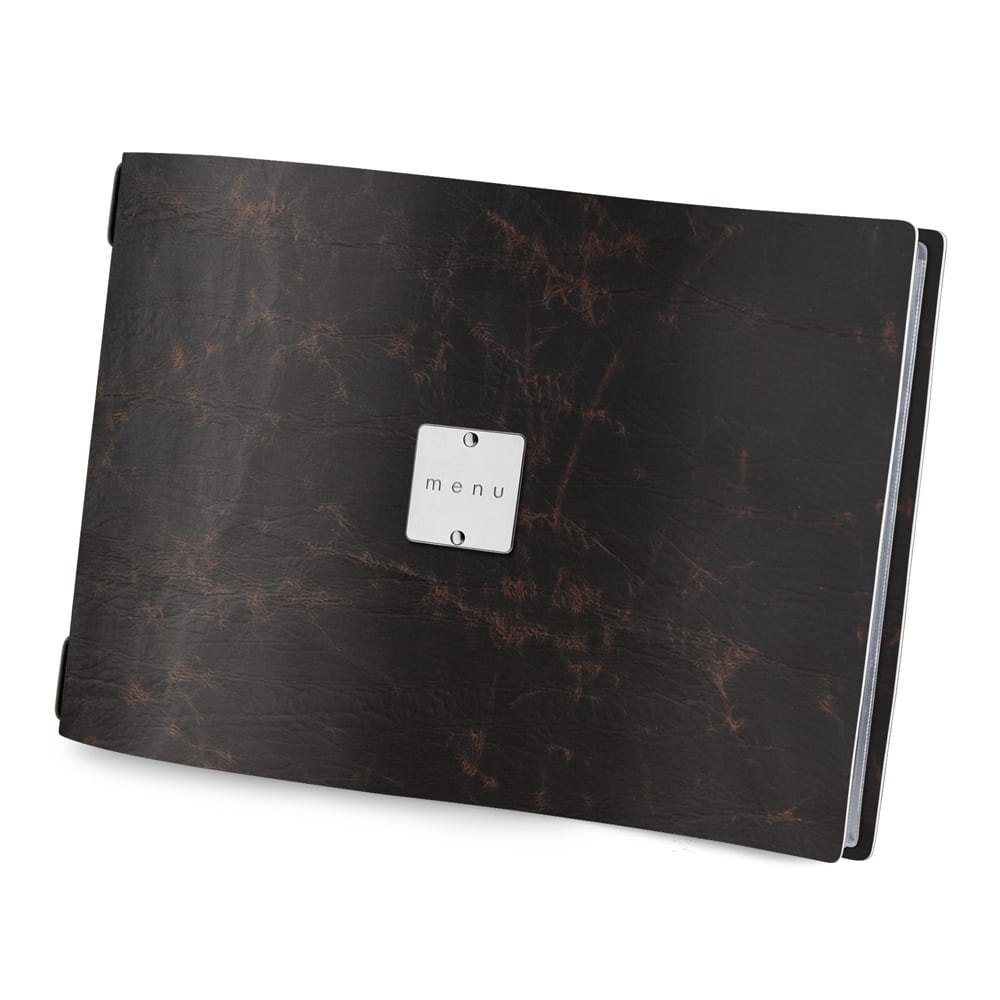 Vintage A4 Landscape Menu Cover