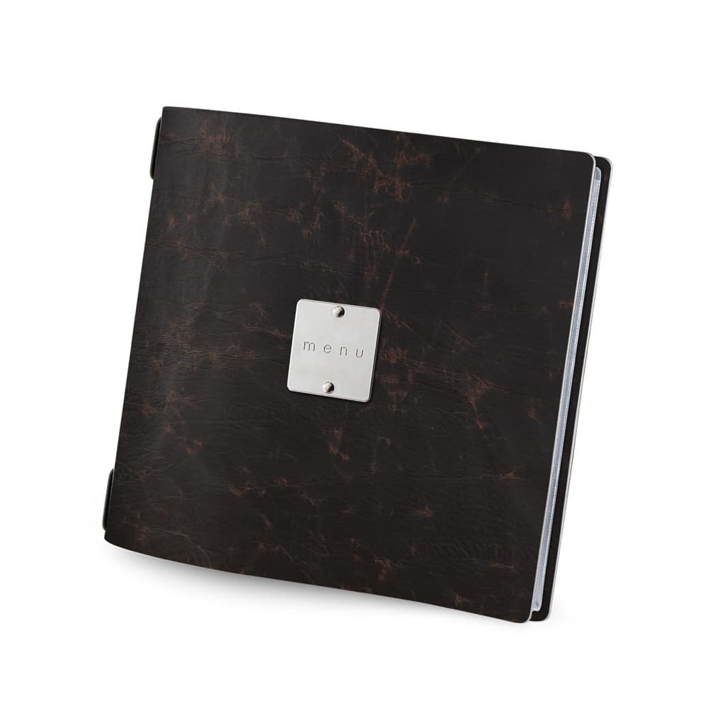Vintage Square Menu Cover