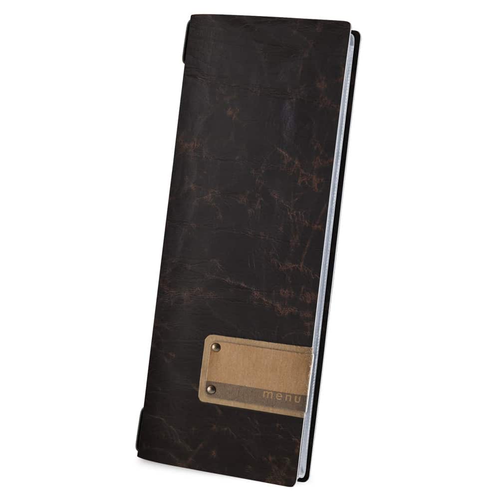 Vintage 1/2 A4 Menu Cover