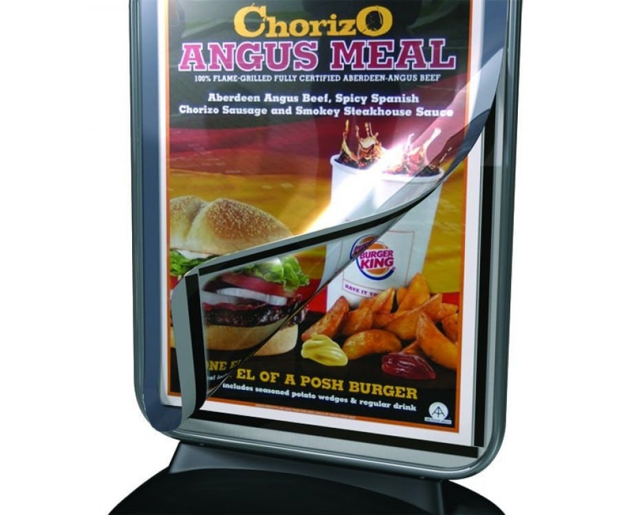 Forecourt Poster Frame Sign Board