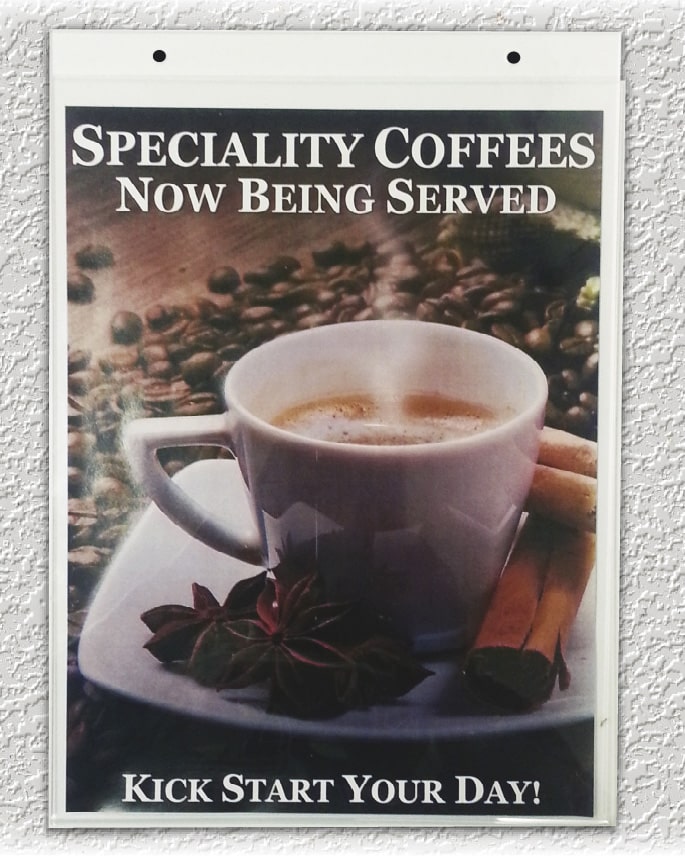 Hanging Poster Display Sleeve