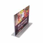 Acrylic Double Sided Menu Holders - Landscape