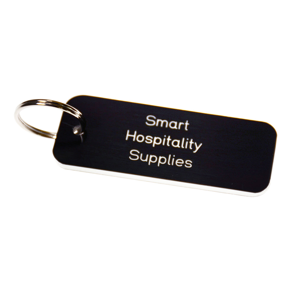 Text Engraved Hotel Key Tags