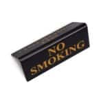 Black Table Signs Range - No Smoking