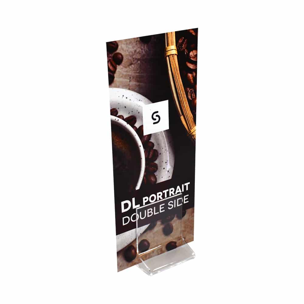 Clip Acrylic - Menu Holders