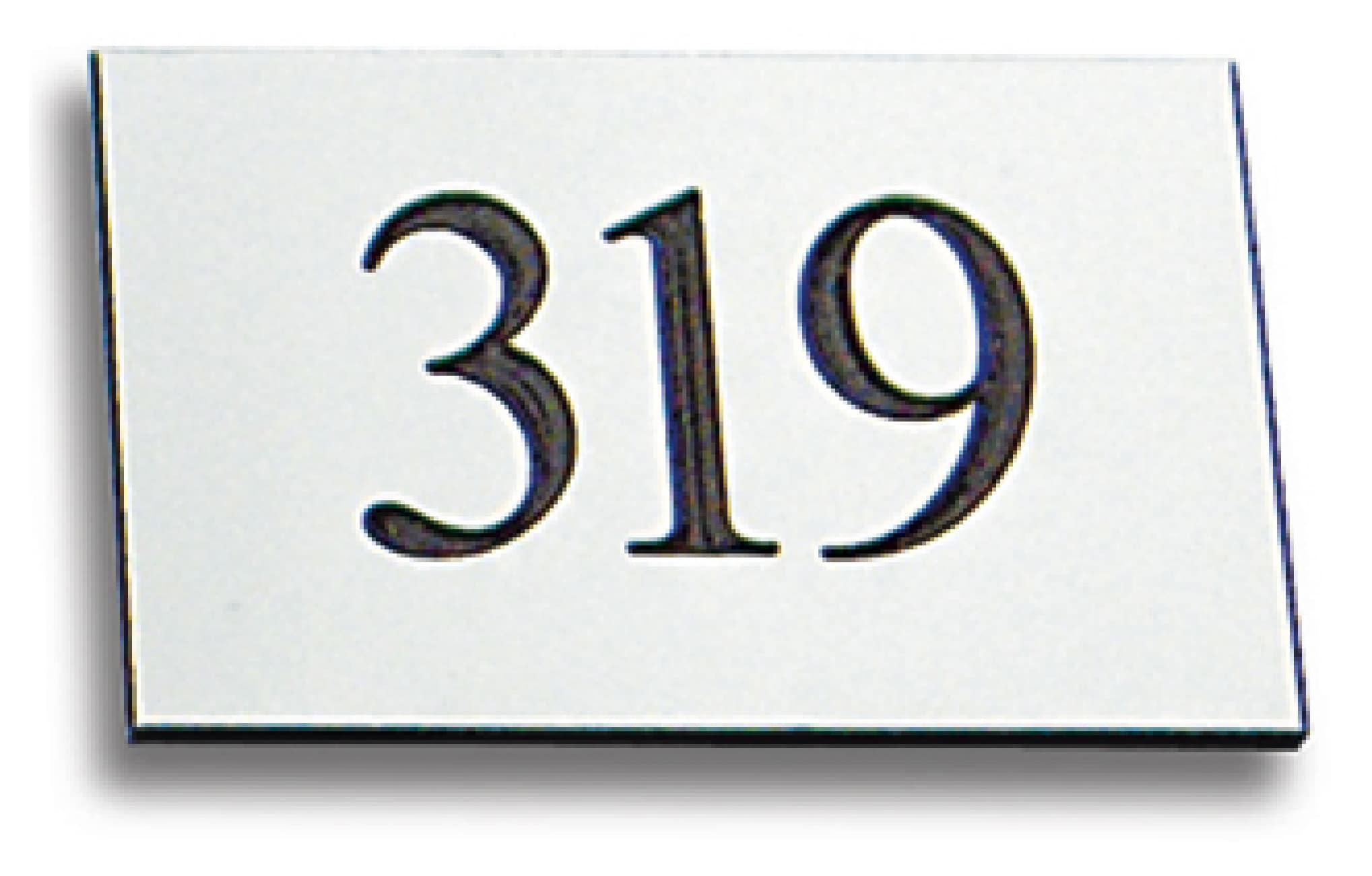 Rectangle Table Numbers Plaque