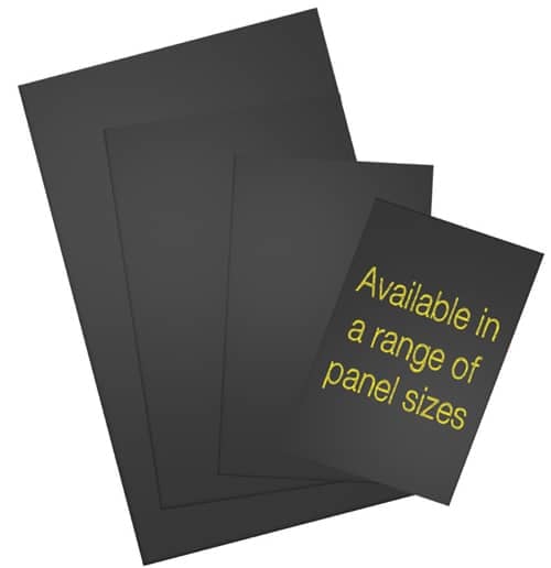 Unframed Chalkboard Menu Panel