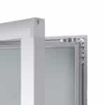 Economy Large Dry Wipe Wall Mounted Menu Display Case