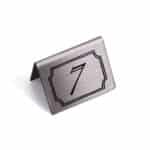 Metal Table Signs Range - Numbers