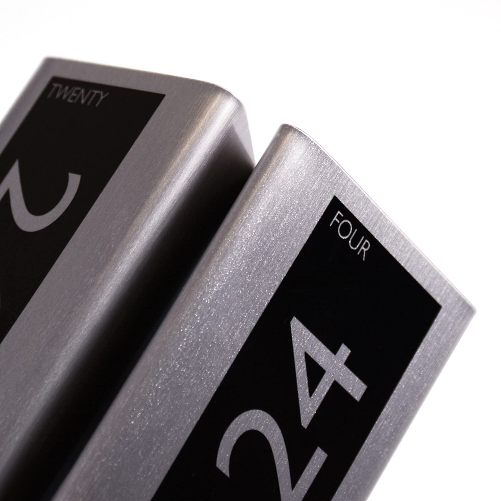 Numbered Metal - Menu Holders
