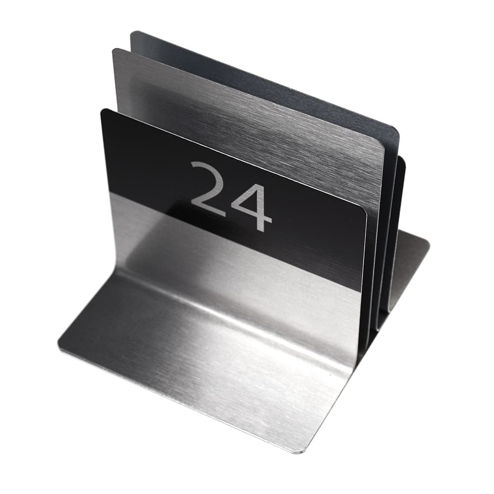 Numbered Metal Menu Holders Menu Holders Restaurant Menu Holder ...