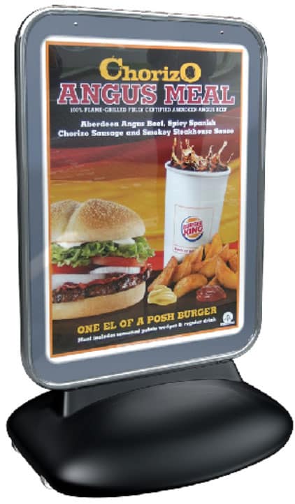 Forecourt Poster Frame Sign Board
