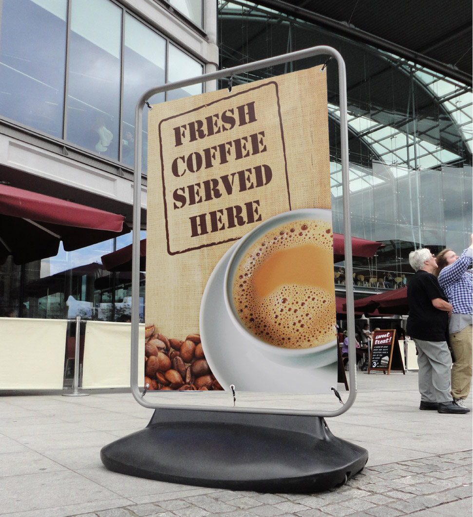 Forecourt Banner Sign Board