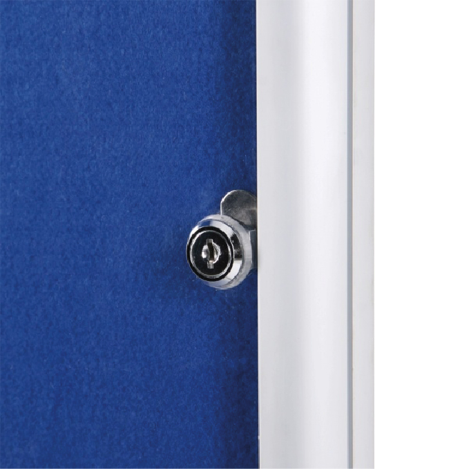 Fabric Pin Menu Display Case - Lockable