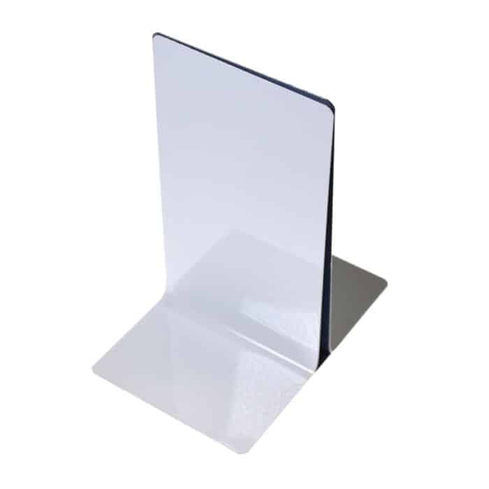 Plain Single Channel Metal Menu Holders