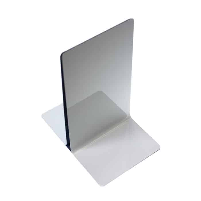 Plain Single Channel Metal Menu Holders