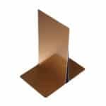 Plain Single Channel Metal Menu Holders