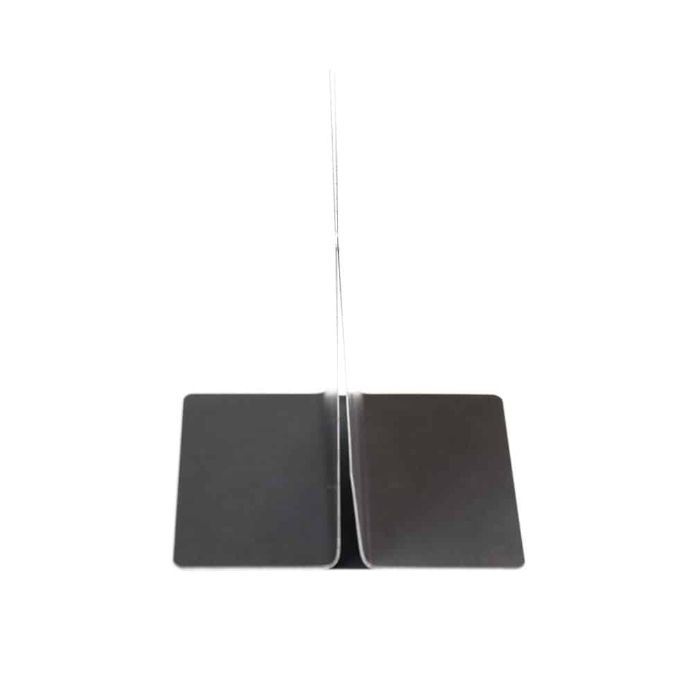 Plain Single Channel Metal Menu Holders
