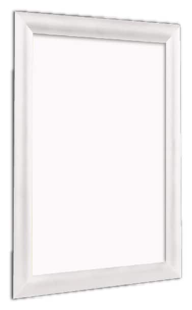 Wall Mounted Snap Frame Menu Display - White