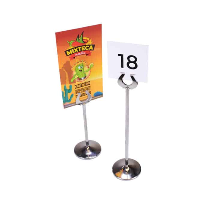 Steel Table Number Holders