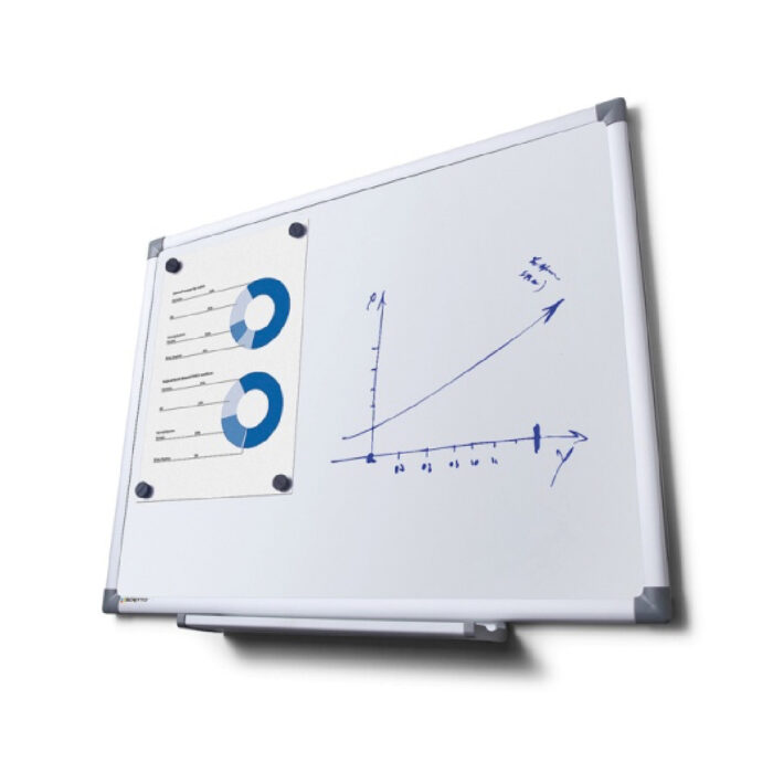 Magnetic Whiteboard with Pen Tray