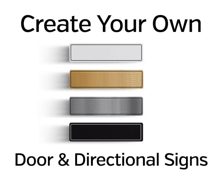 Custom Metal Sign - Metal Door Signs