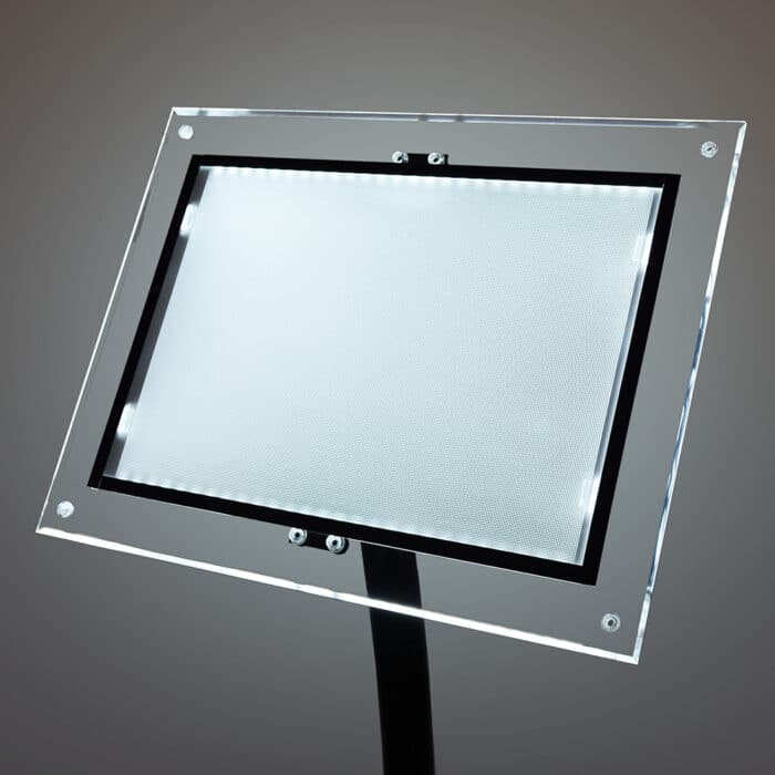 Illuminated Menu Stand