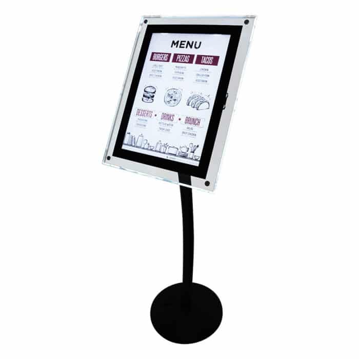 Illuminated Menu Stand