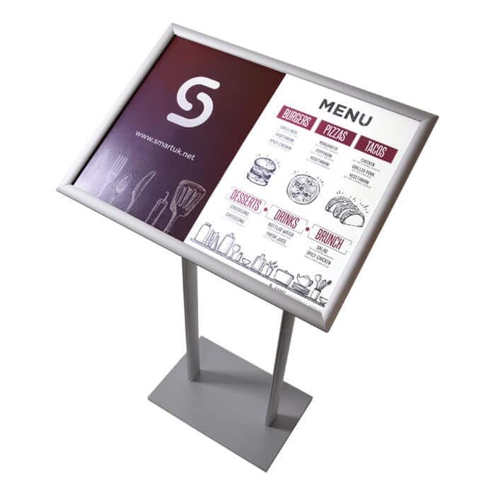 Large Indoor Menu Stand