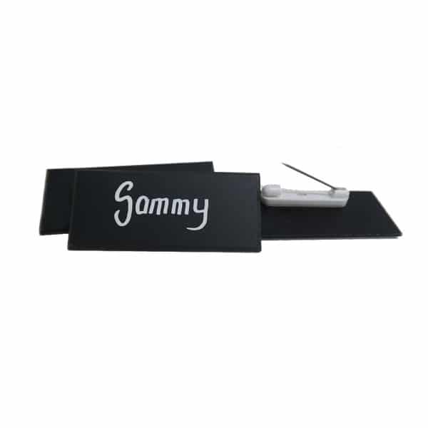 Name Tag Chalkboard Badge