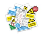 Health and Safety Signs Pack - Chemical Use and Storage