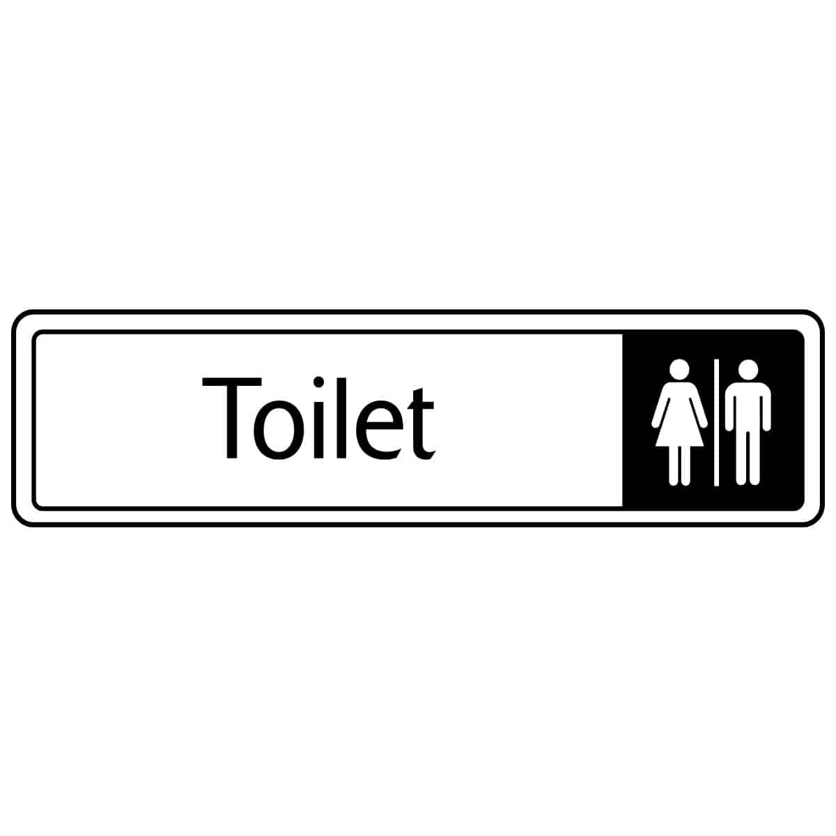 Toilet Sign - Metal Door Signs