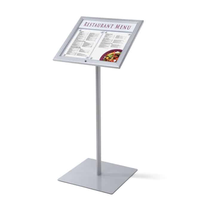 Outdoor Lockable Menu Stand