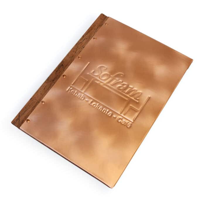 Metal Menu Covers