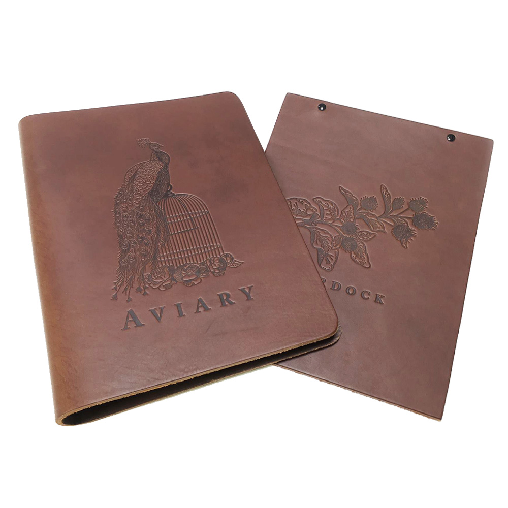Leather Menu Covers