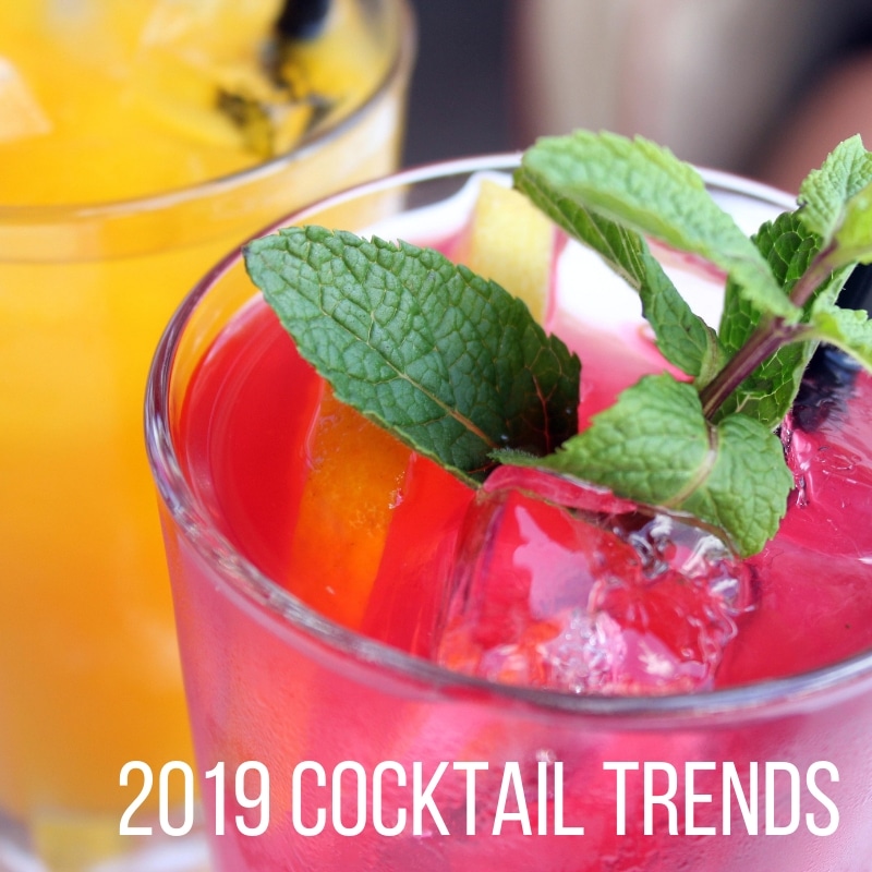 2019 Cocktail Trends