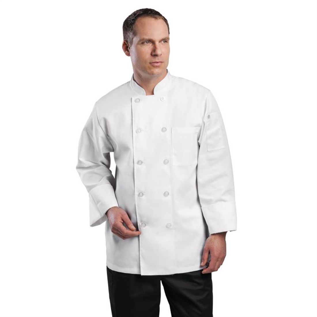 Chef Works Unisex Le Mans Chefs Jacket White M