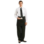 Uniform Works Short Bistro Apron Black