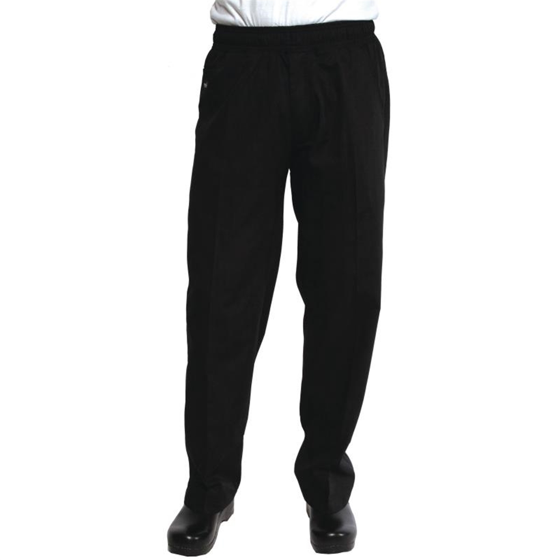 Chef Works Unisex Better Built Baggy Chefs Trousers Black S