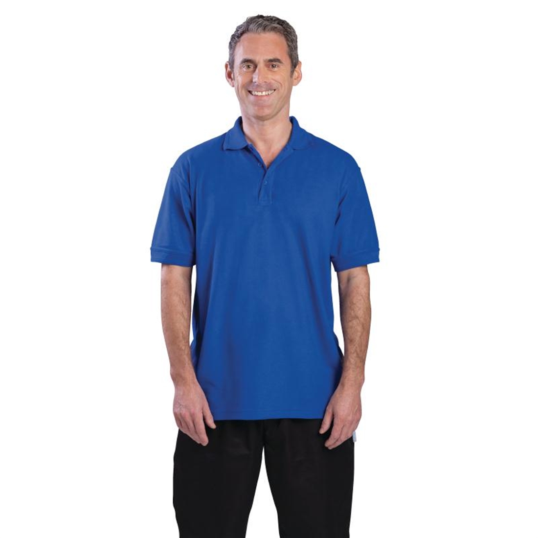 Unisex Polo Shirt Royal Blue XL