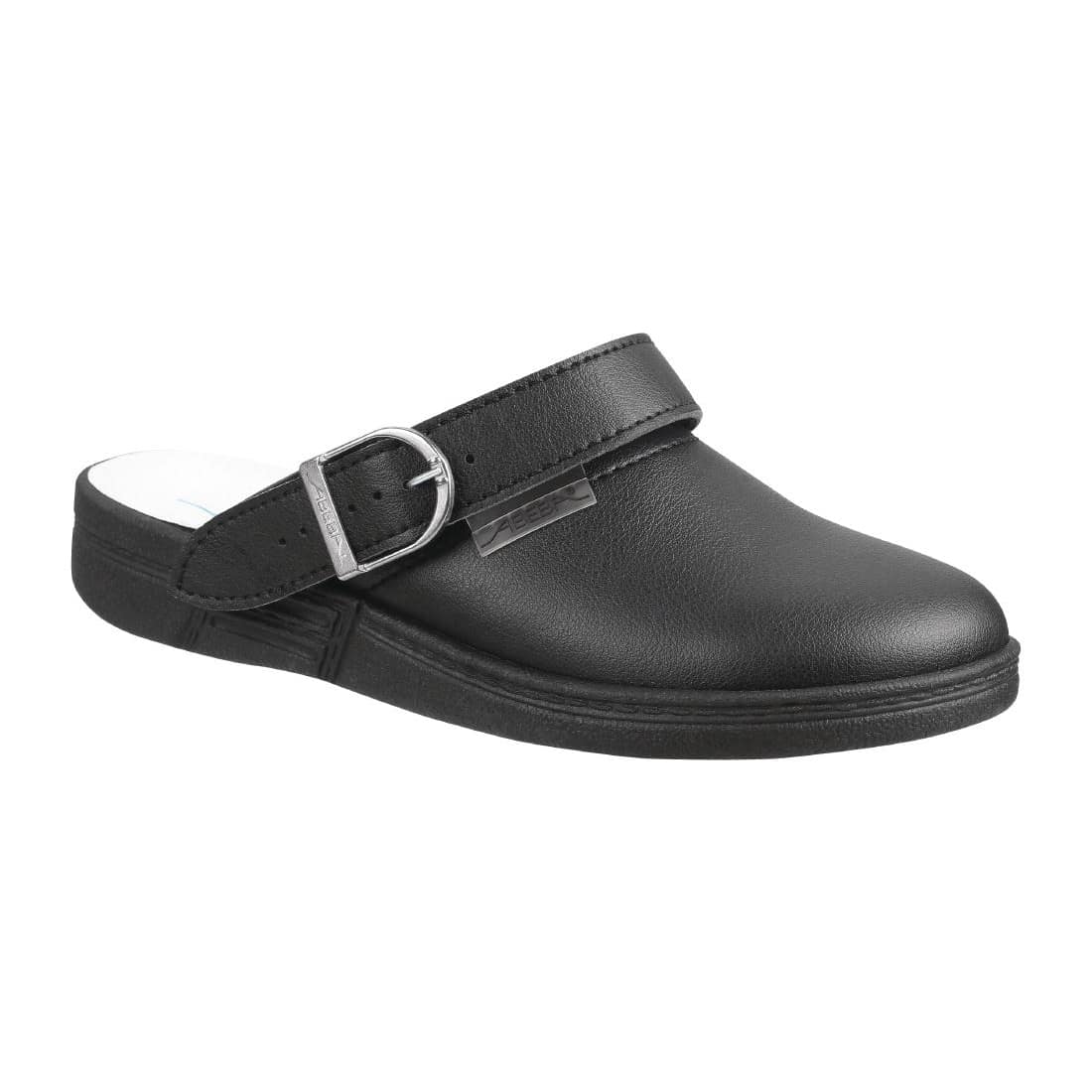 Abeba Microfibre Clog Black Size 46