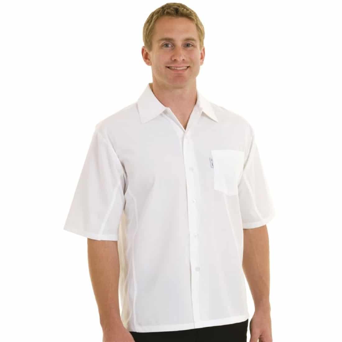 Chef Works Unisex Cool Vent White Chefs Shirt