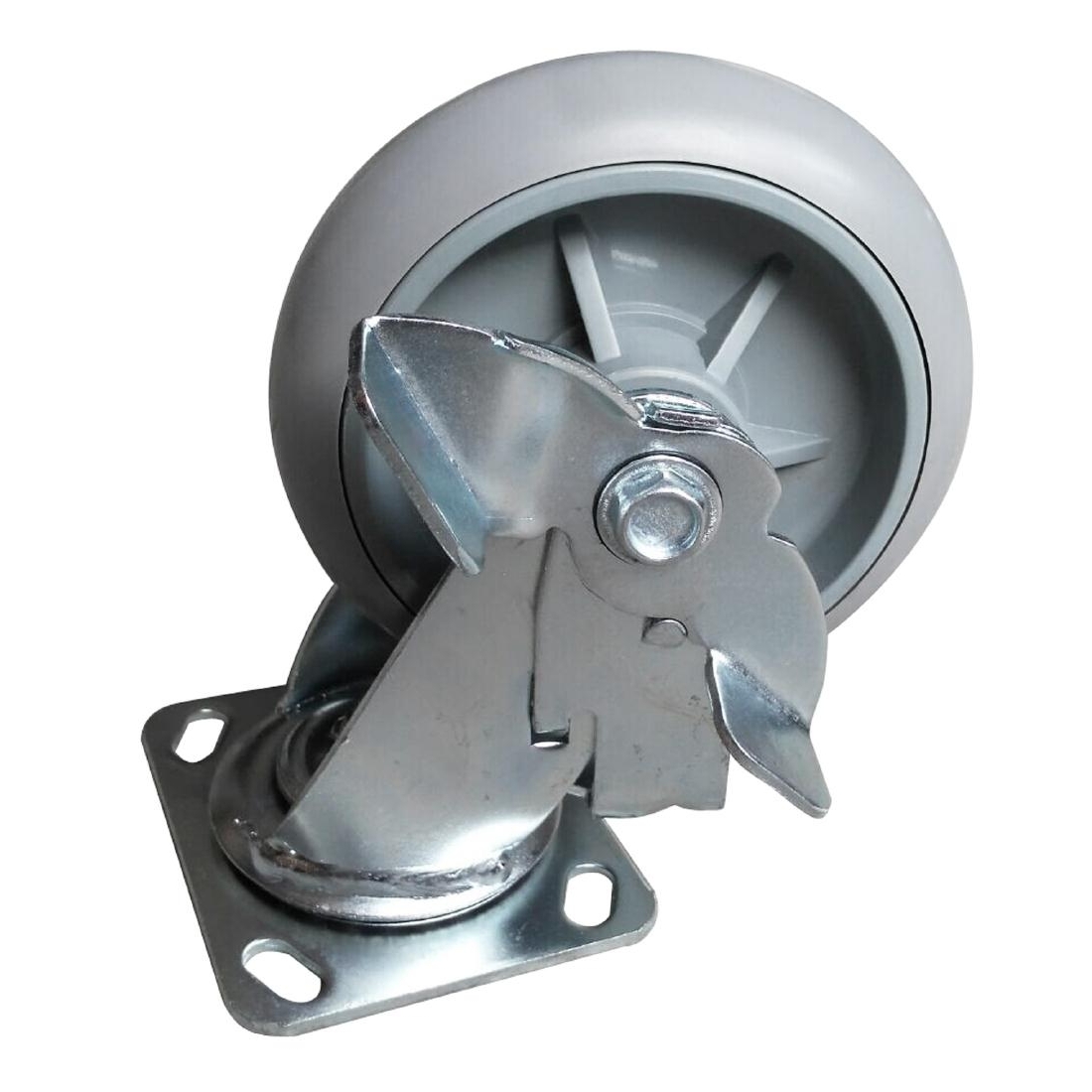 Jantex Spare Braked Castors for Housekeeping Trolley
