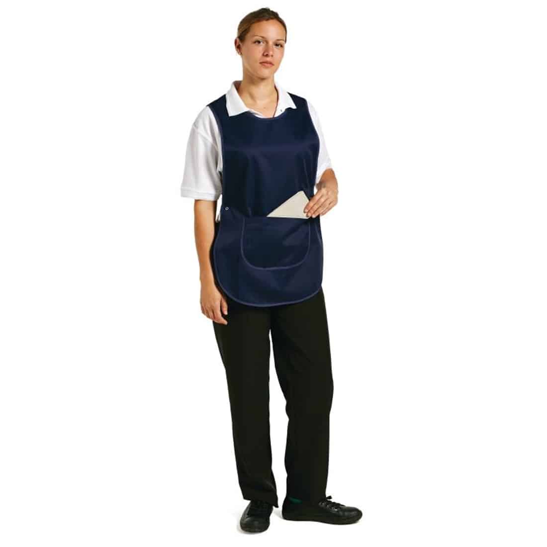 Tabard With Pocket Navy Blue Small