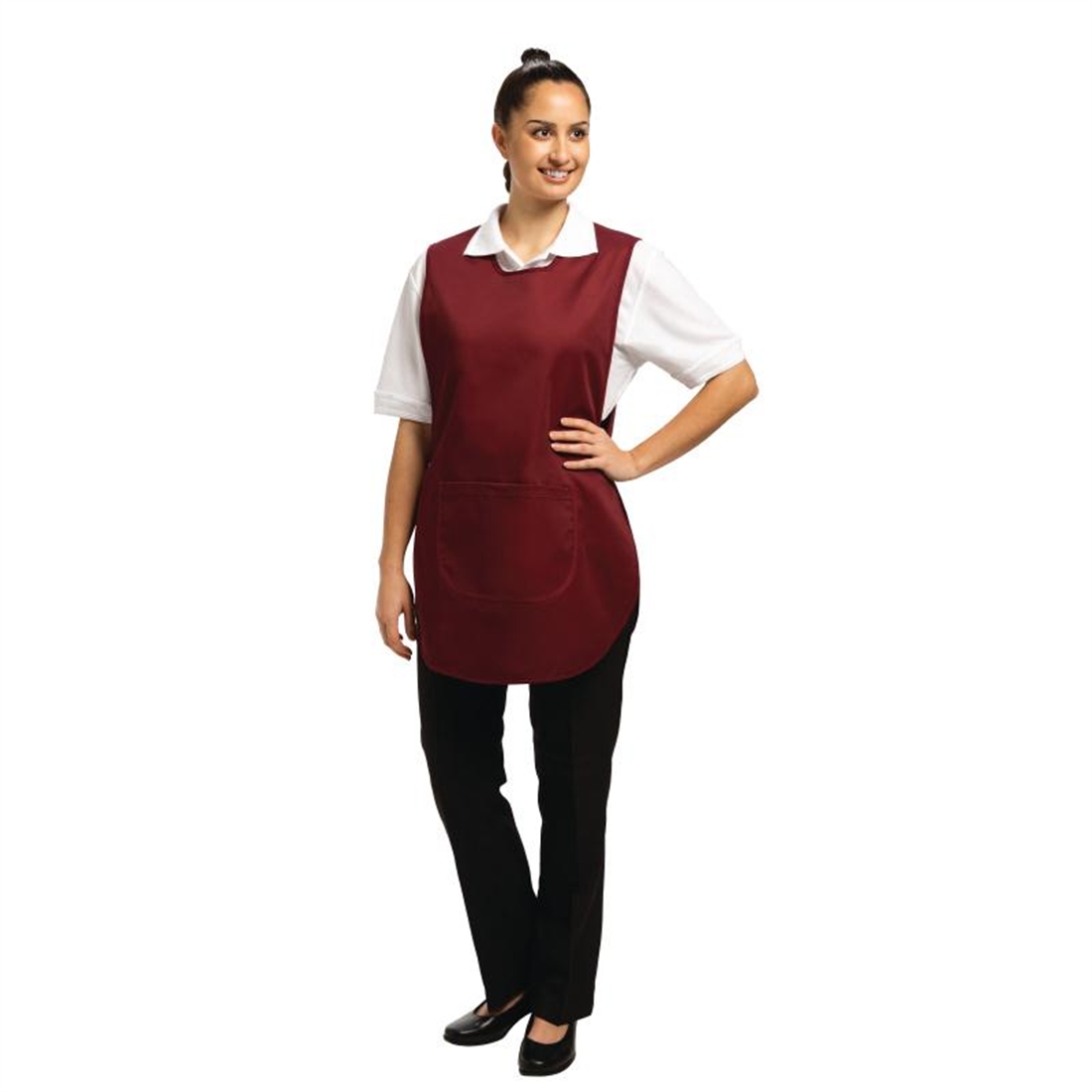 Tabard With Pocket Burgundy Small