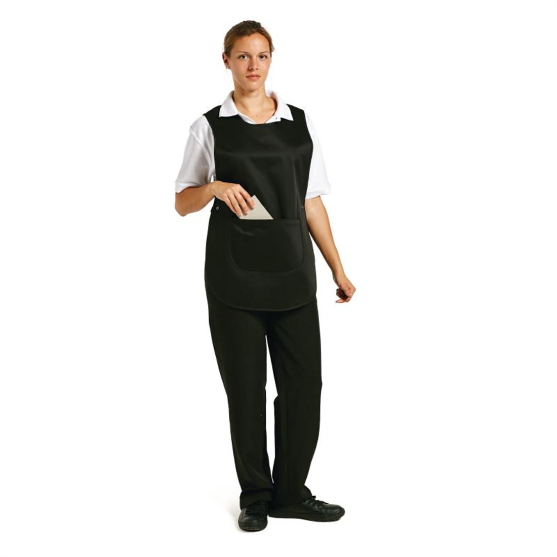 Tabard With Pocket Black Small