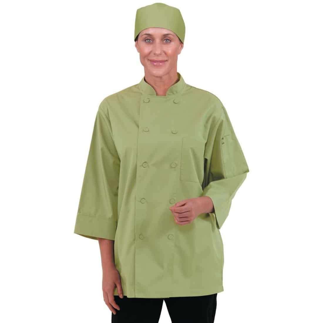Chef Works Lime Unisex Chefs Jacket